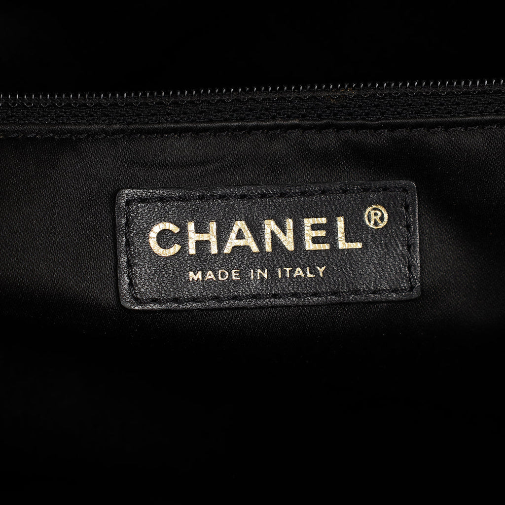 Chanel Black Grand Shopping Tote (GST) Medium Bag