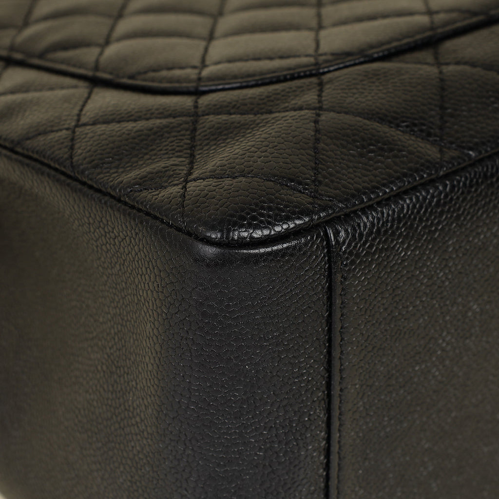 Chanel Black Grand Shopping Tote (GST) Medium Bag