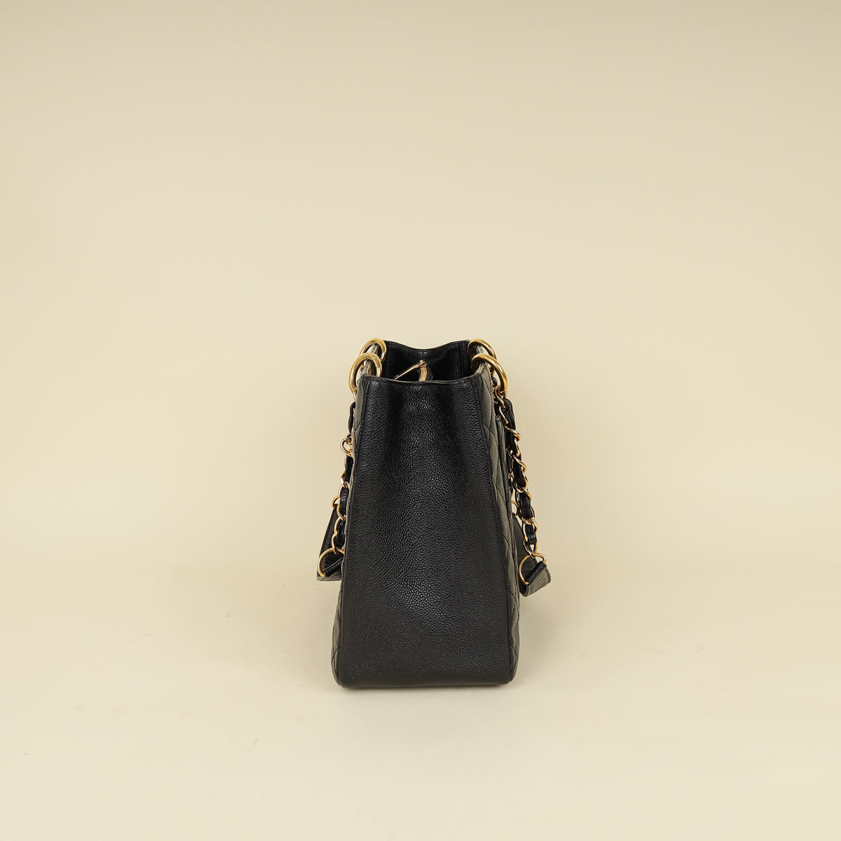 Chanel Black Grand Shopping Tote (GST) Medium Bag