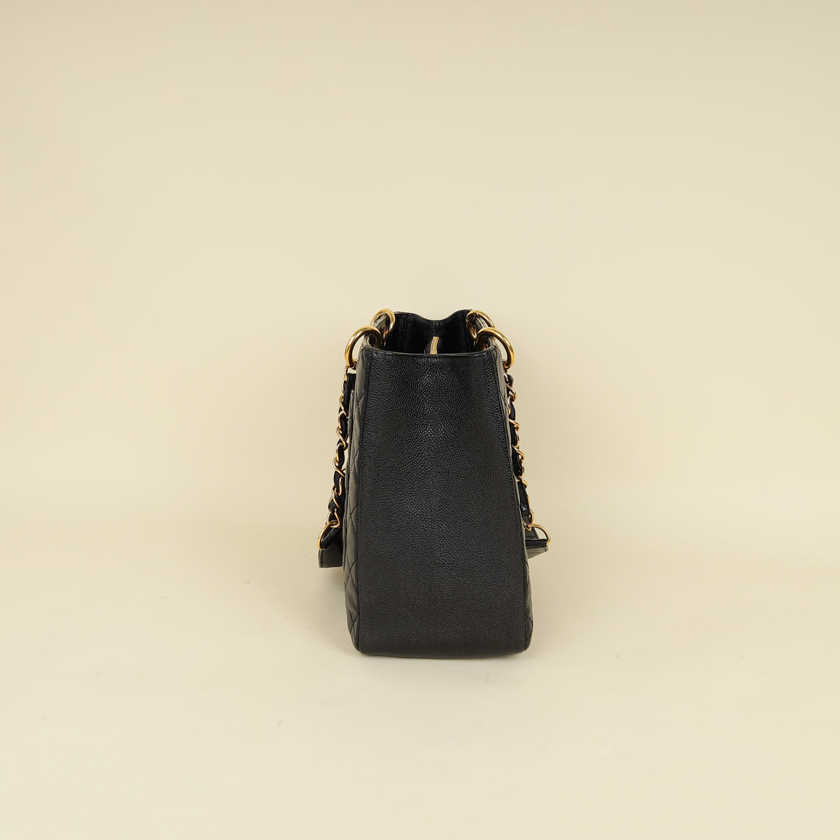 Chanel Black Grand Shopping Tote (GST) Medium Bag