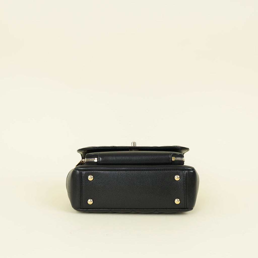 Chanel Black CC Business Affinity Flap Bag