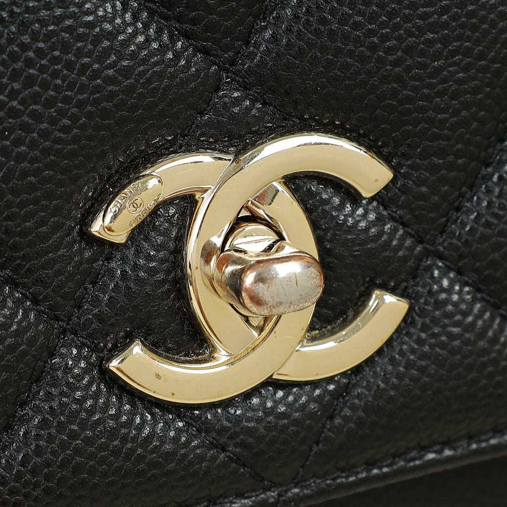 Chanel Black CC Business Affinity Flap Bag