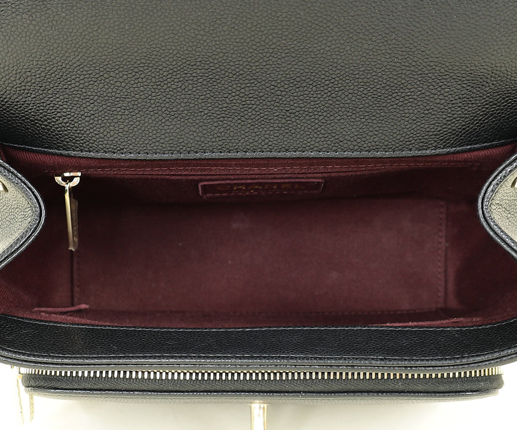 Chanel Black CC Business Affinity Flap Bag