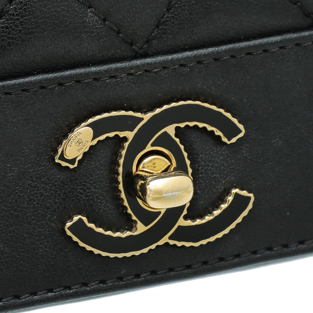 Chanel Black Mademoiselle Vintage Small Bag