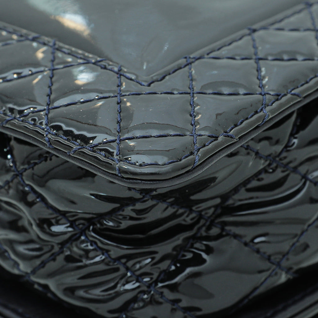 Chanel Midnight Blue New Medium Reverso Boy Bag