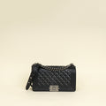 Chanel Black Le Boy Medium Flap Bag