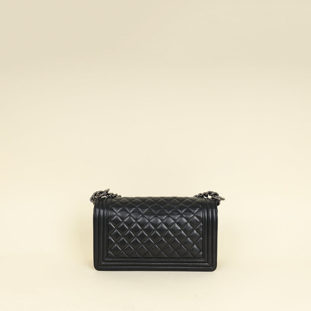 Chanel Black Le Boy Medium Flap Bag