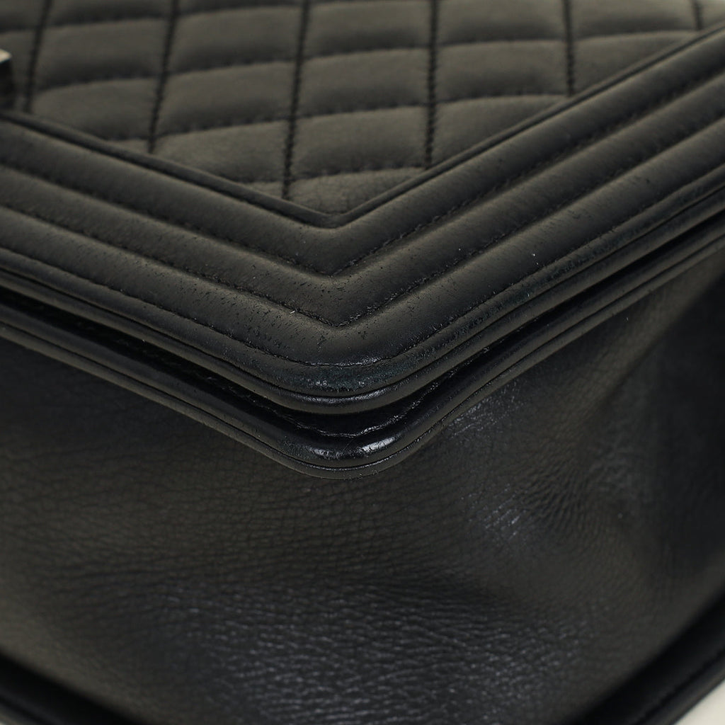 Chanel Black Le Boy Medium Flap Bag