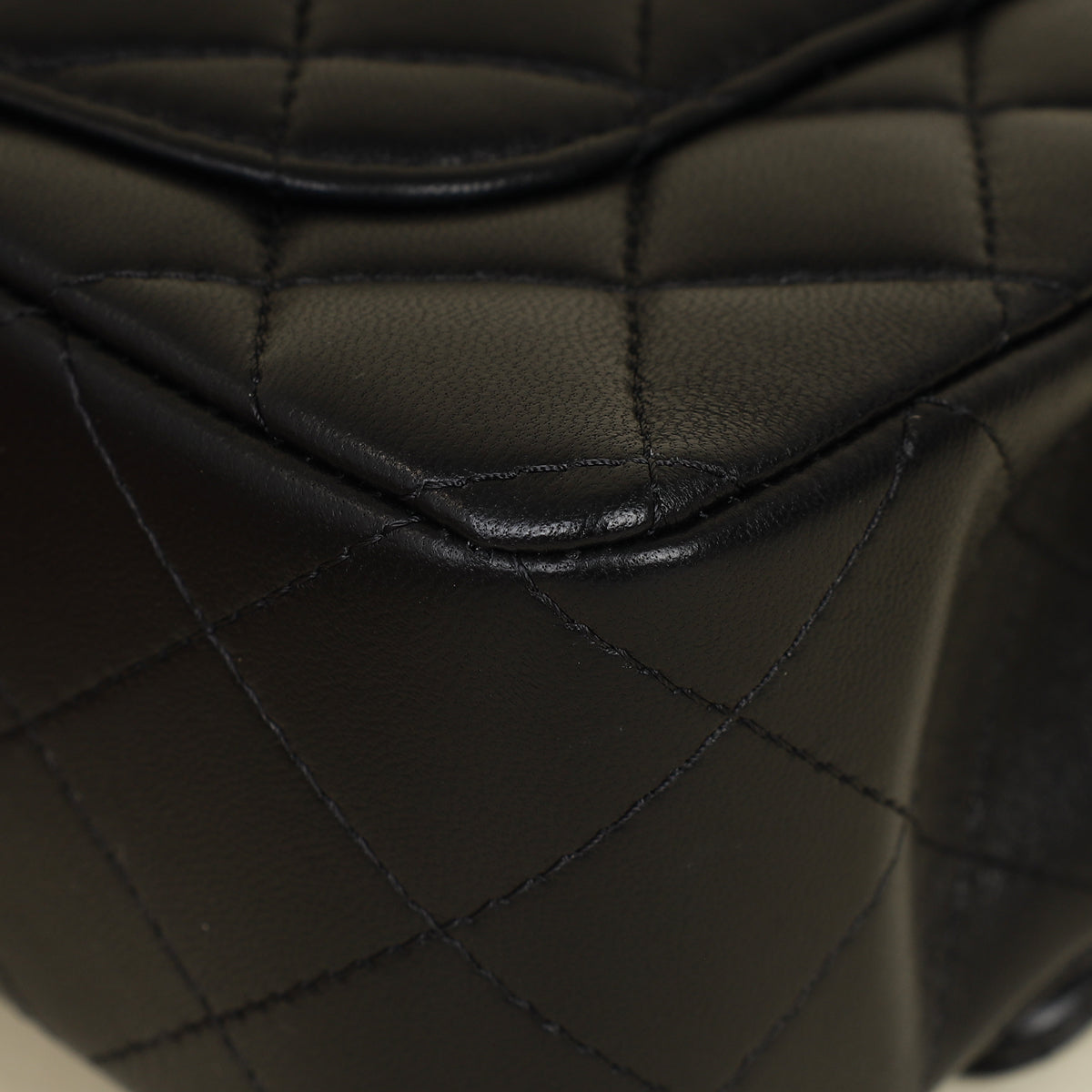Chanel Black CC Classic Top Handle Mini Rectangular Bag