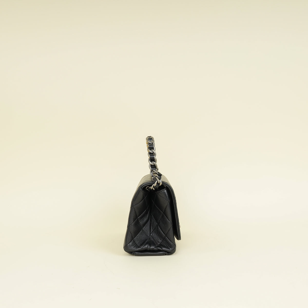 Chanel Black CC La Parisienne Top Handle Flap Bag