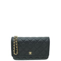 Chanel Black Classic Wallet on Chain