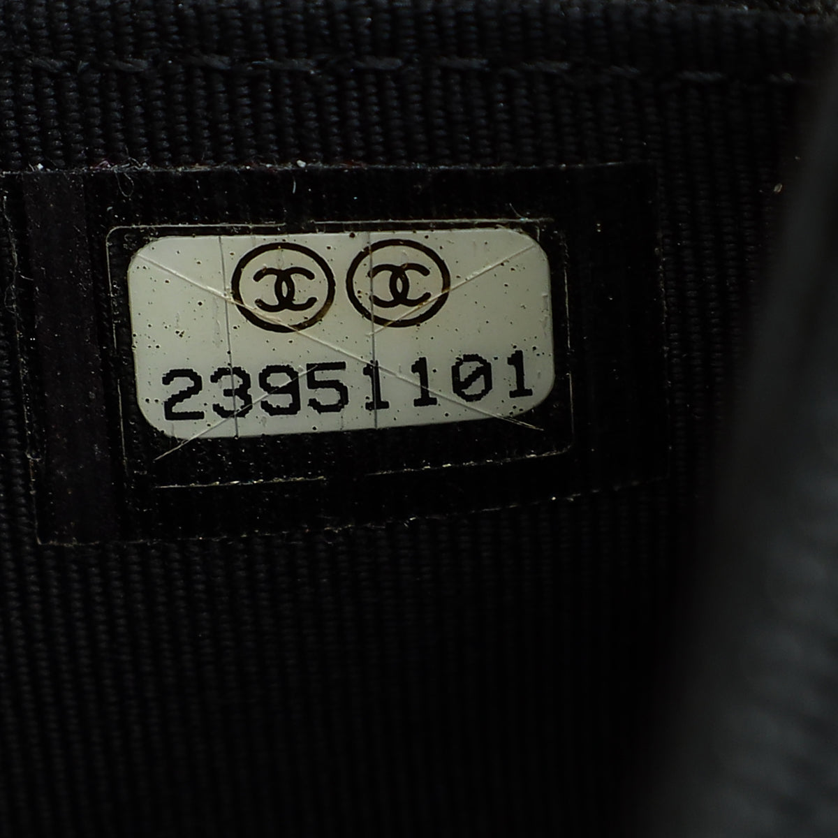 Chanel Black CC Classic Wallet On Chain