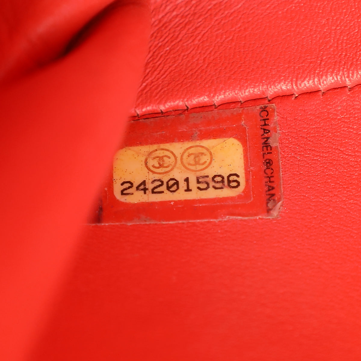 Chanel Red Python Le Boy Medium Bag