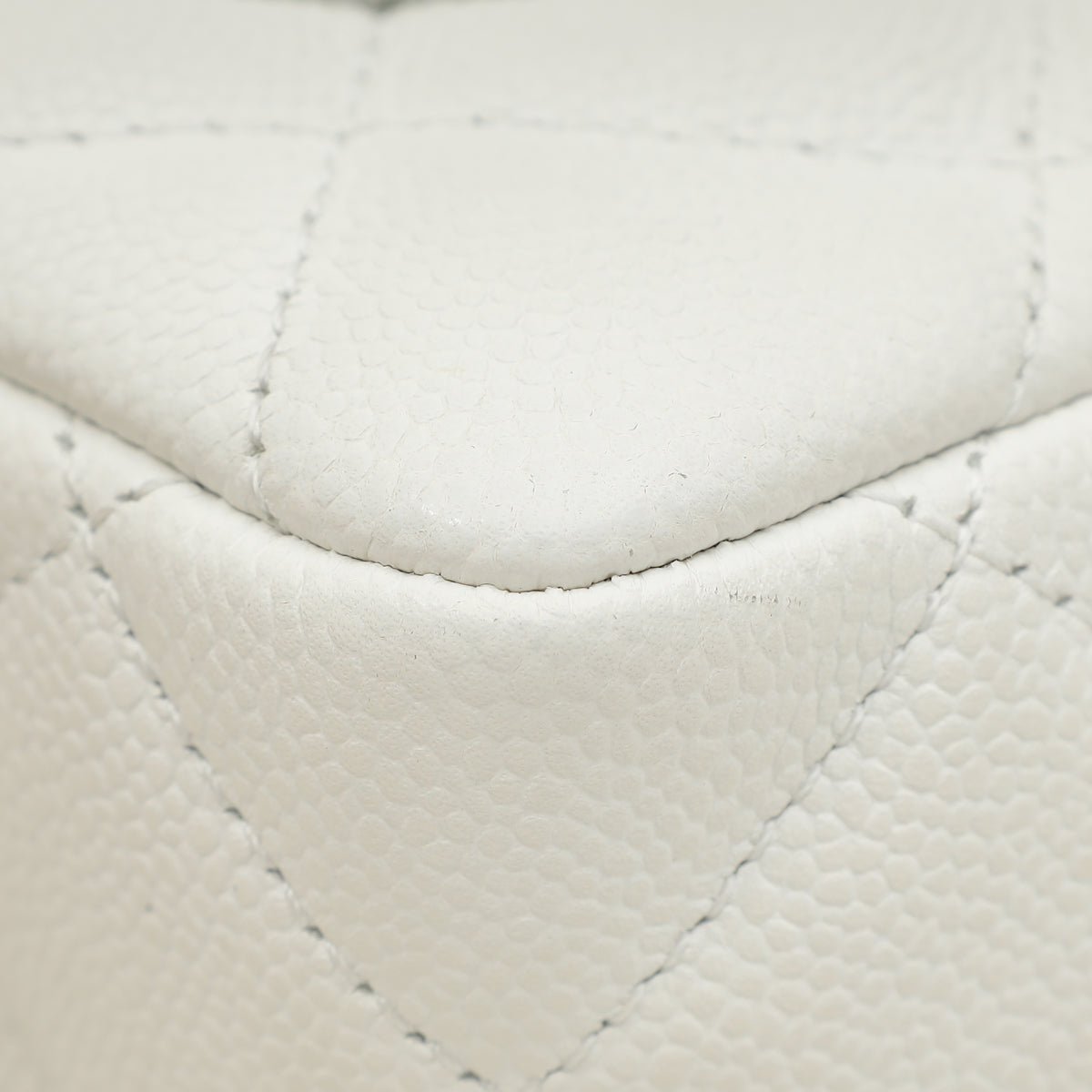 Chanel White CC Sweetheart Crush Mini Rectangular Flap Bag