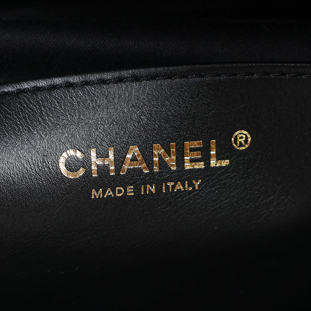 Chanel Black 25 Large Handbag