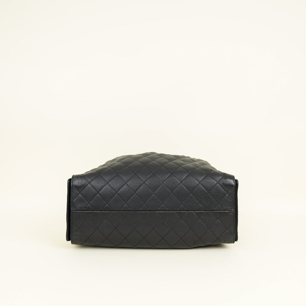 Chanel Black 25 Large Handbag
