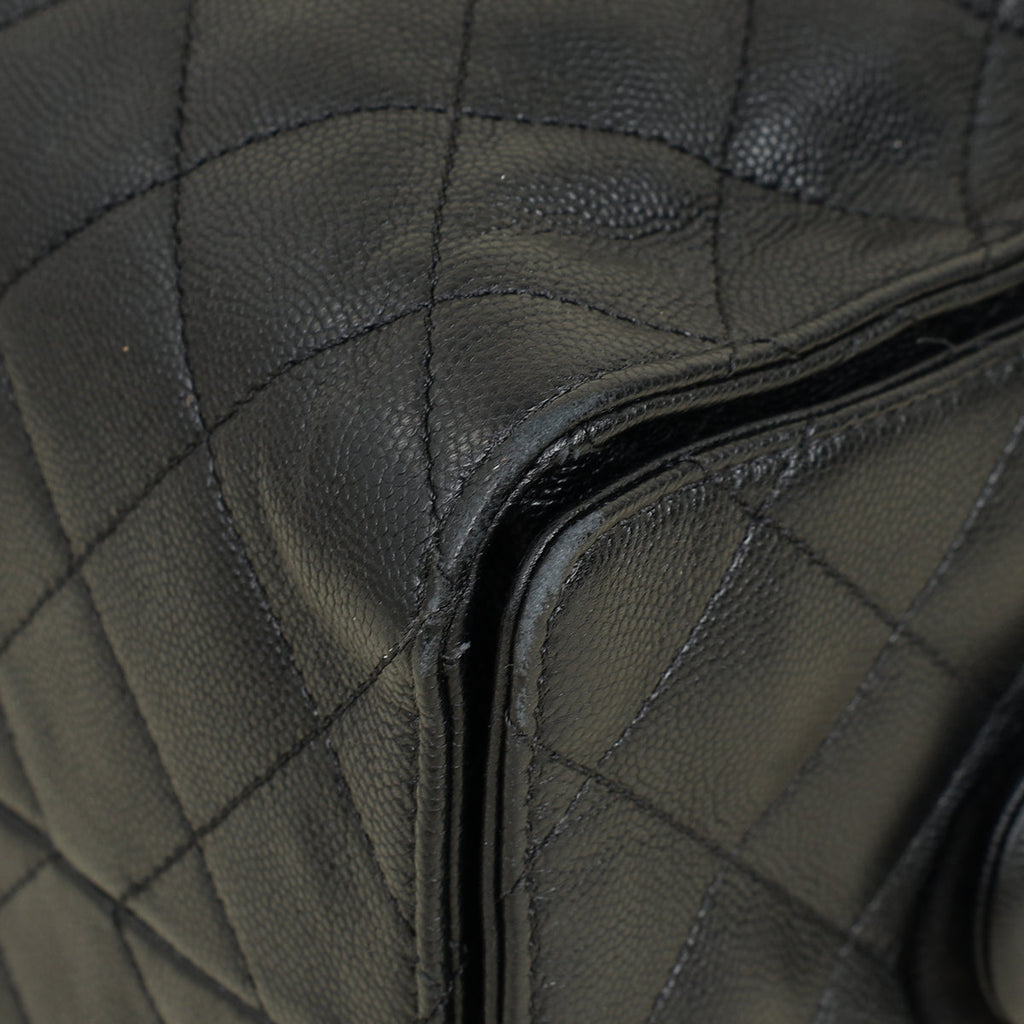 Chanel Black 25 Large Handbag