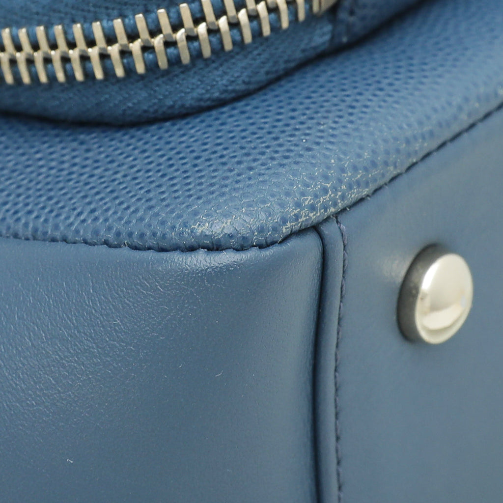 Chanel Navy Blue Business Affinity Small Bag