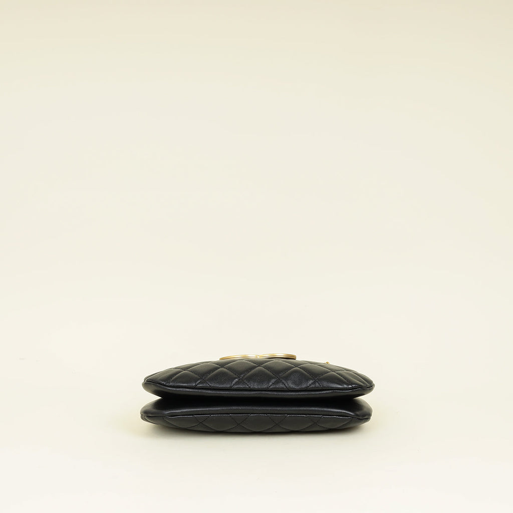 Chanel Black Large CC Messenger Bag