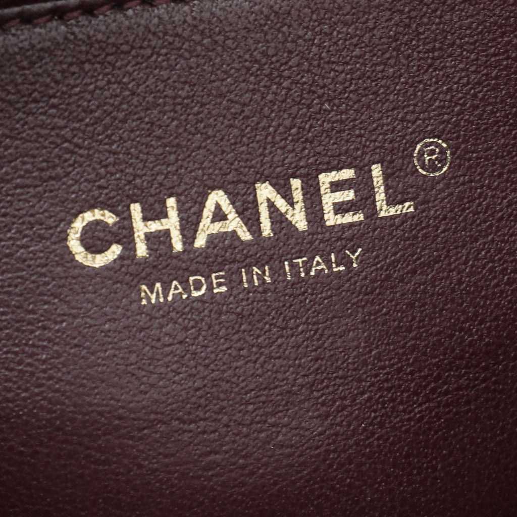 Chanel Black CC Filigree Flap Medium Bag