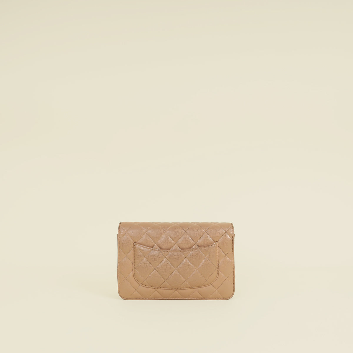 Chanel Light Mocha Classic Wallet on Chain