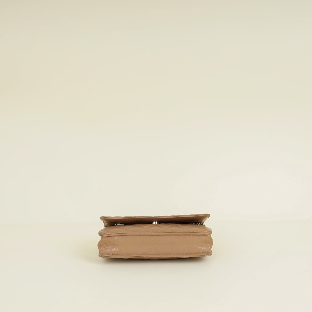 Chanel Light Mocha Classic Wallet on Chain