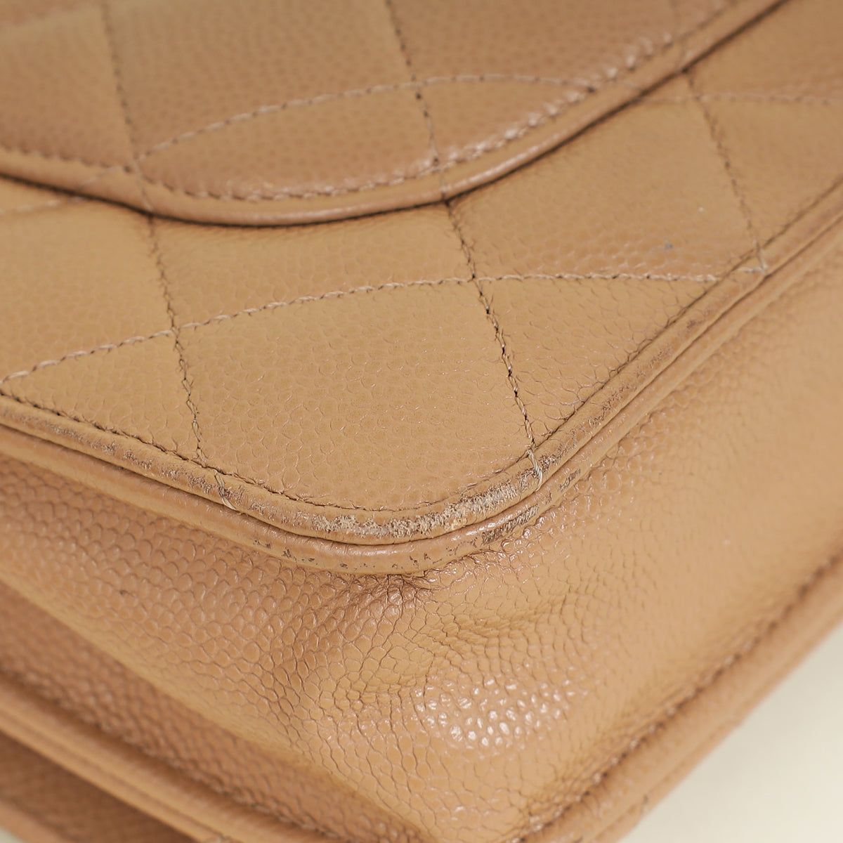 Chanel Light Mocha Classic Wallet on Chain