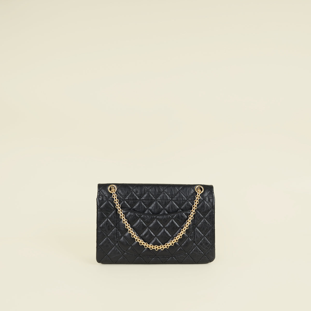 Chanel Black 2.55 Reissue Flap 226 Shoulder Bag