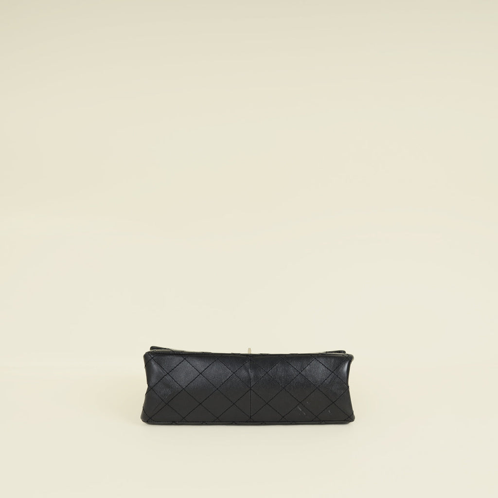 Chanel Black 2.55 Reissue Flap 226 Shoulder Bag