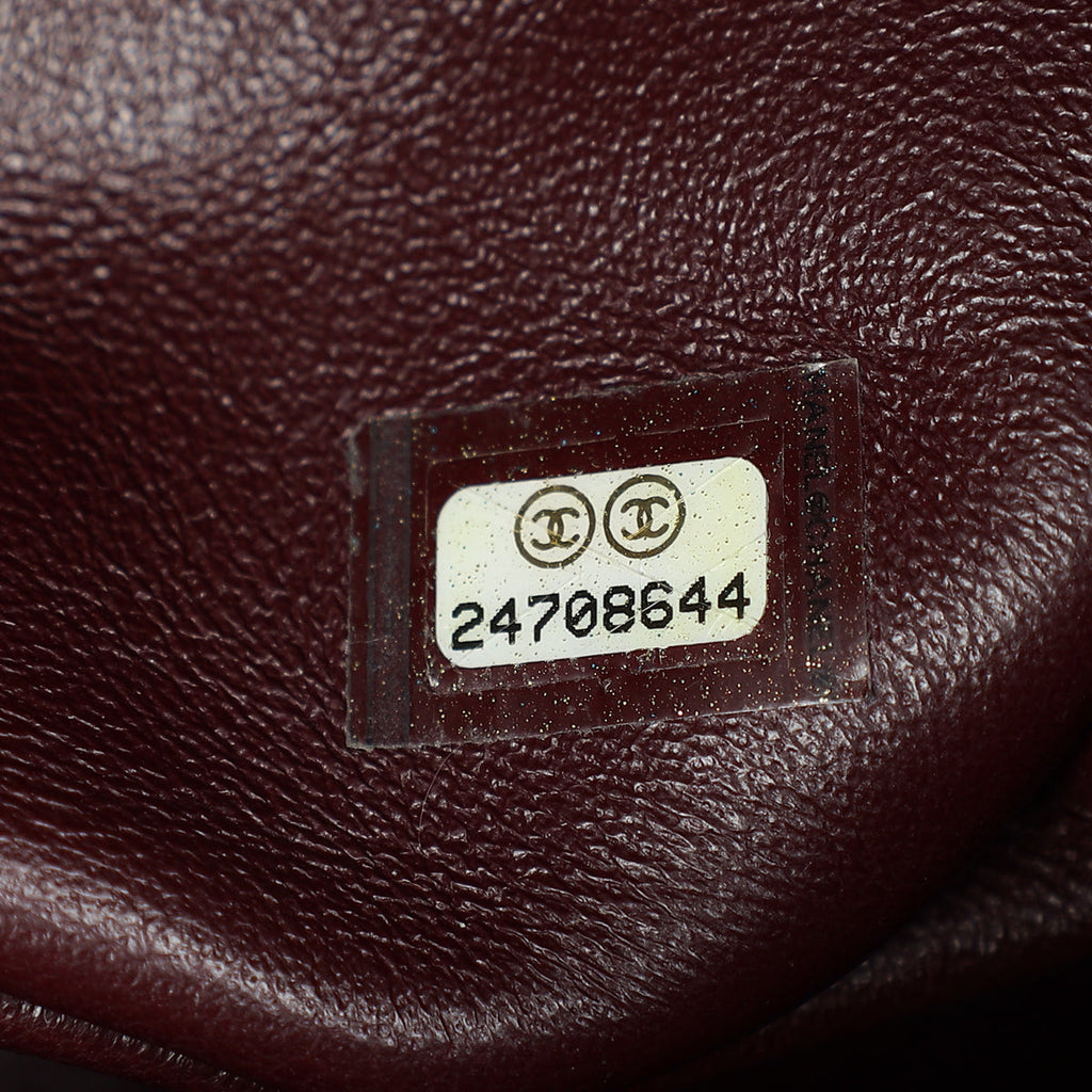 Chanel Black CC Classic Double Flap Maxi Bag