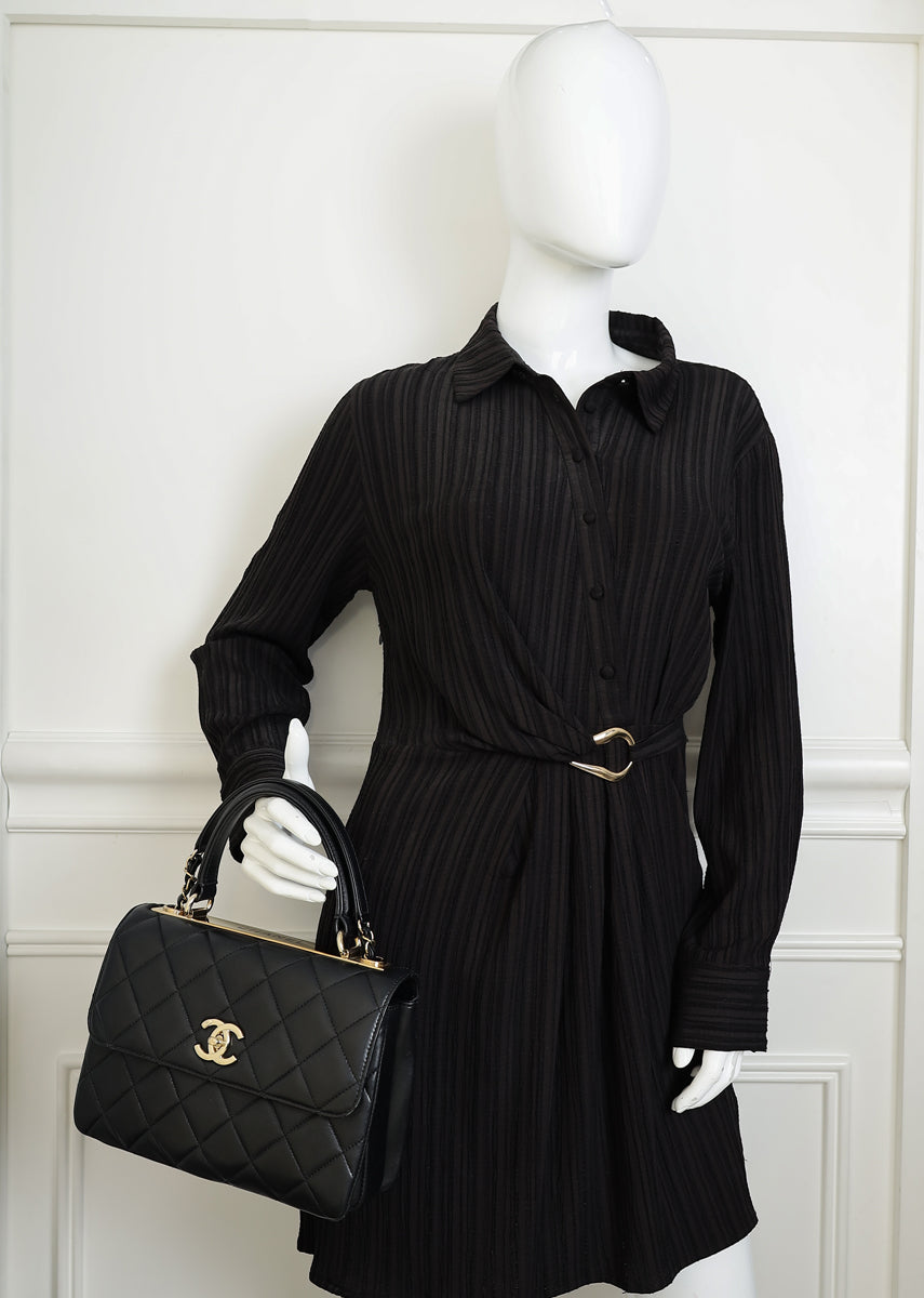 Chanel Black Trendy Small Flap Bag