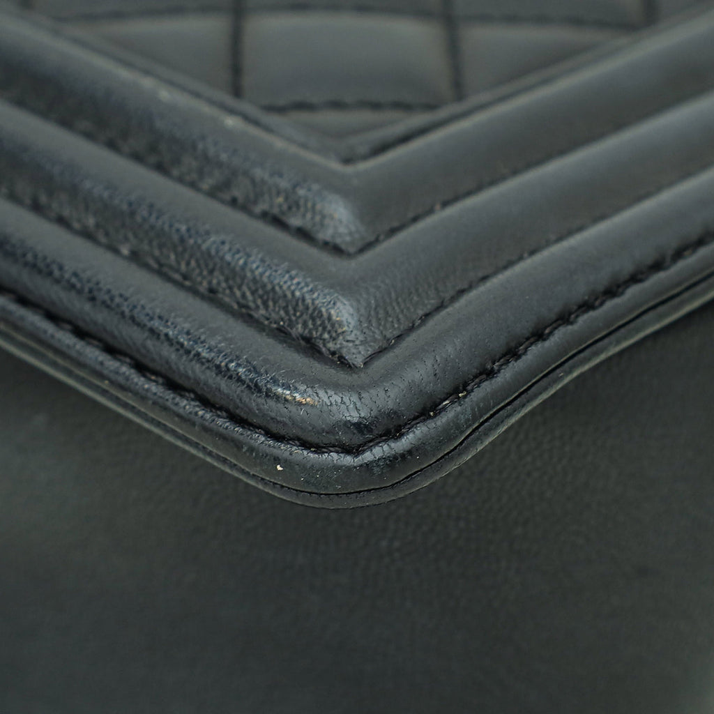 Chanel Black Le Boy Medium Flap Bag
