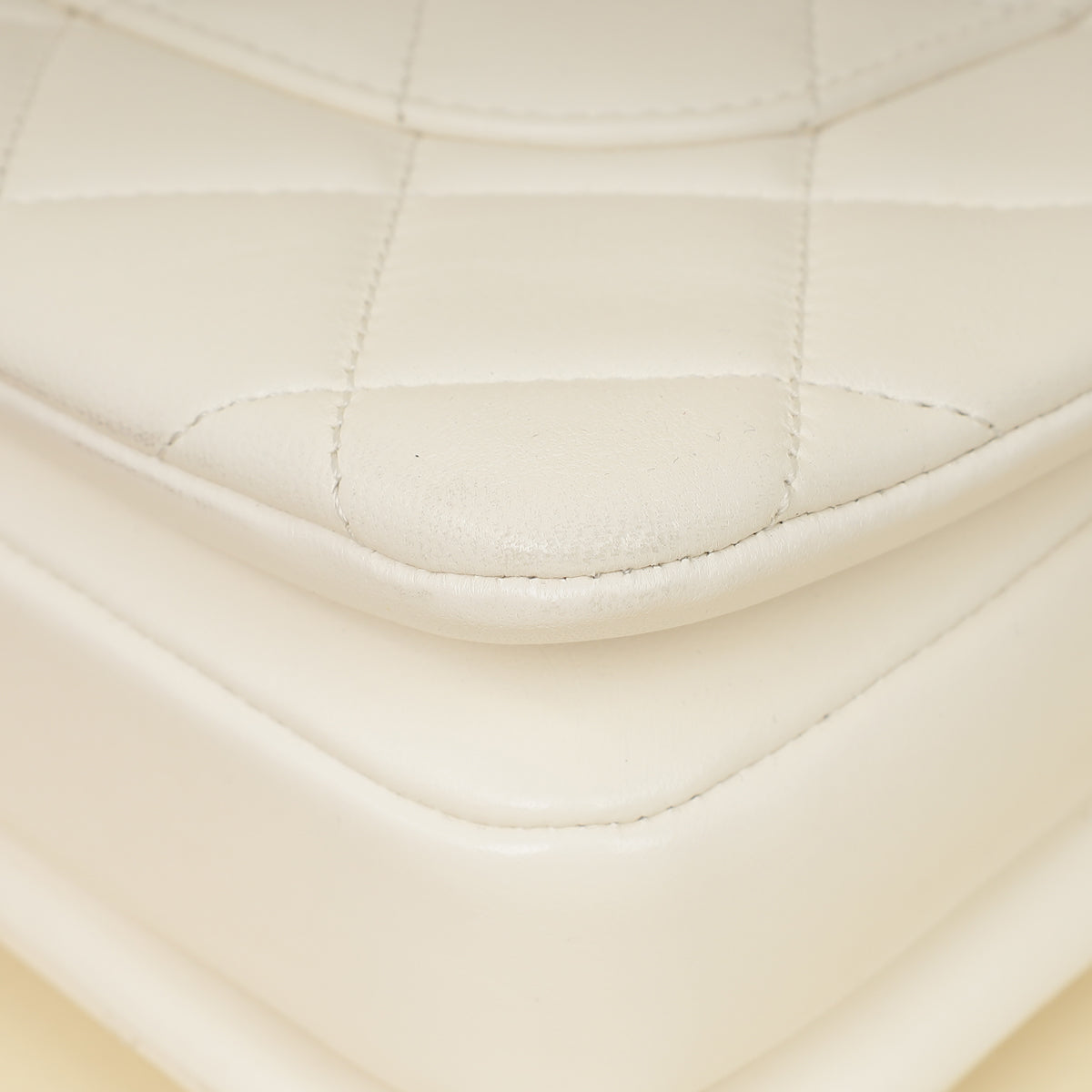 Chanel White Trendy Flap Bag