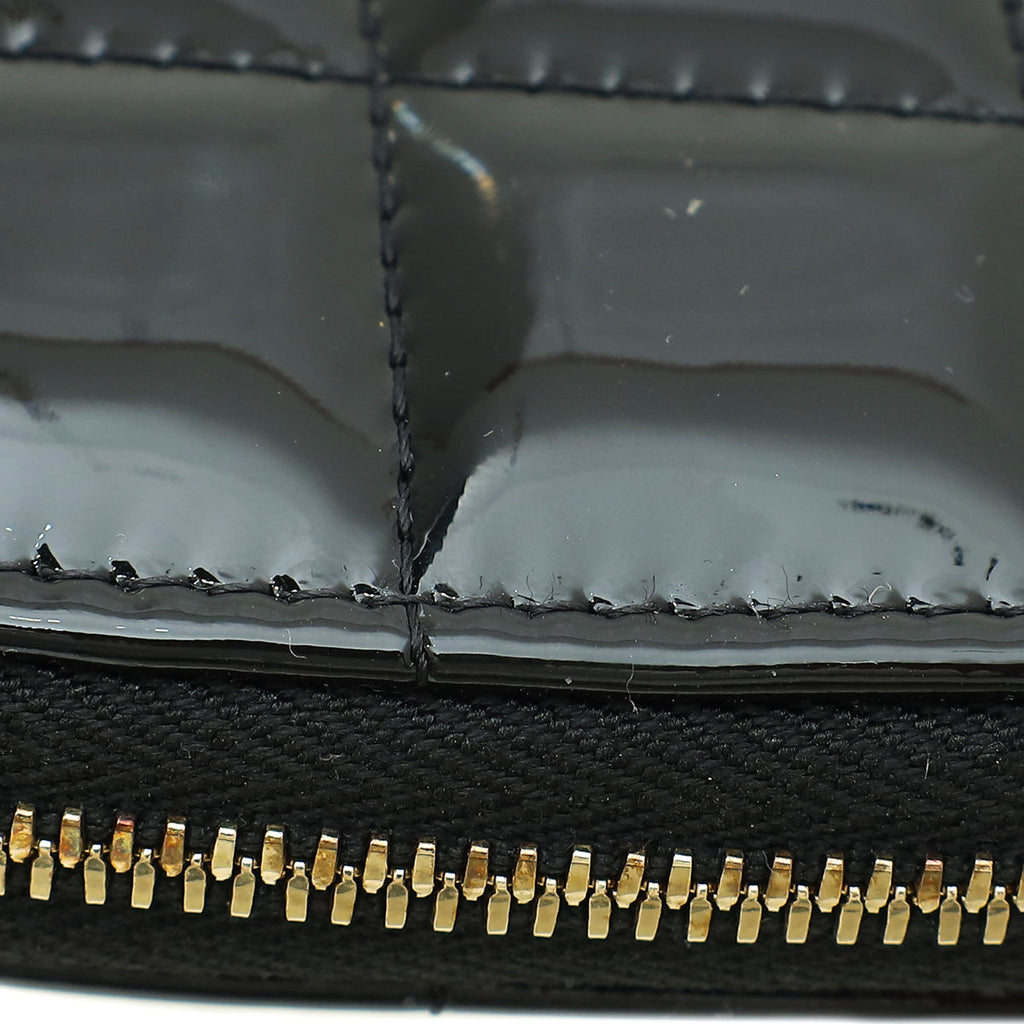 Chanel Bicolor CC Resin Quilted CC Heart Clutch With Chain