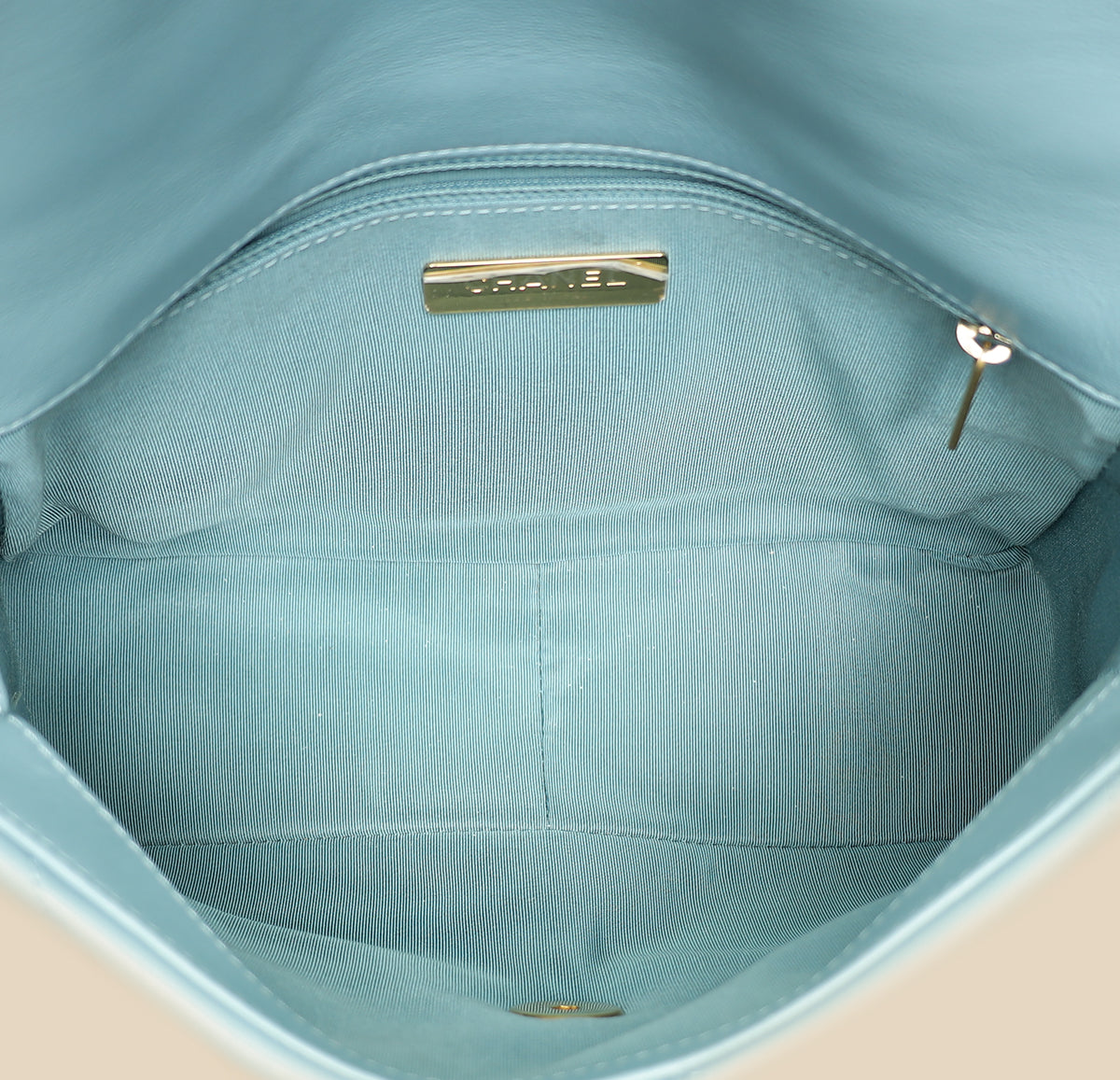 Chanel Light Blue 19 Small Flap Bag