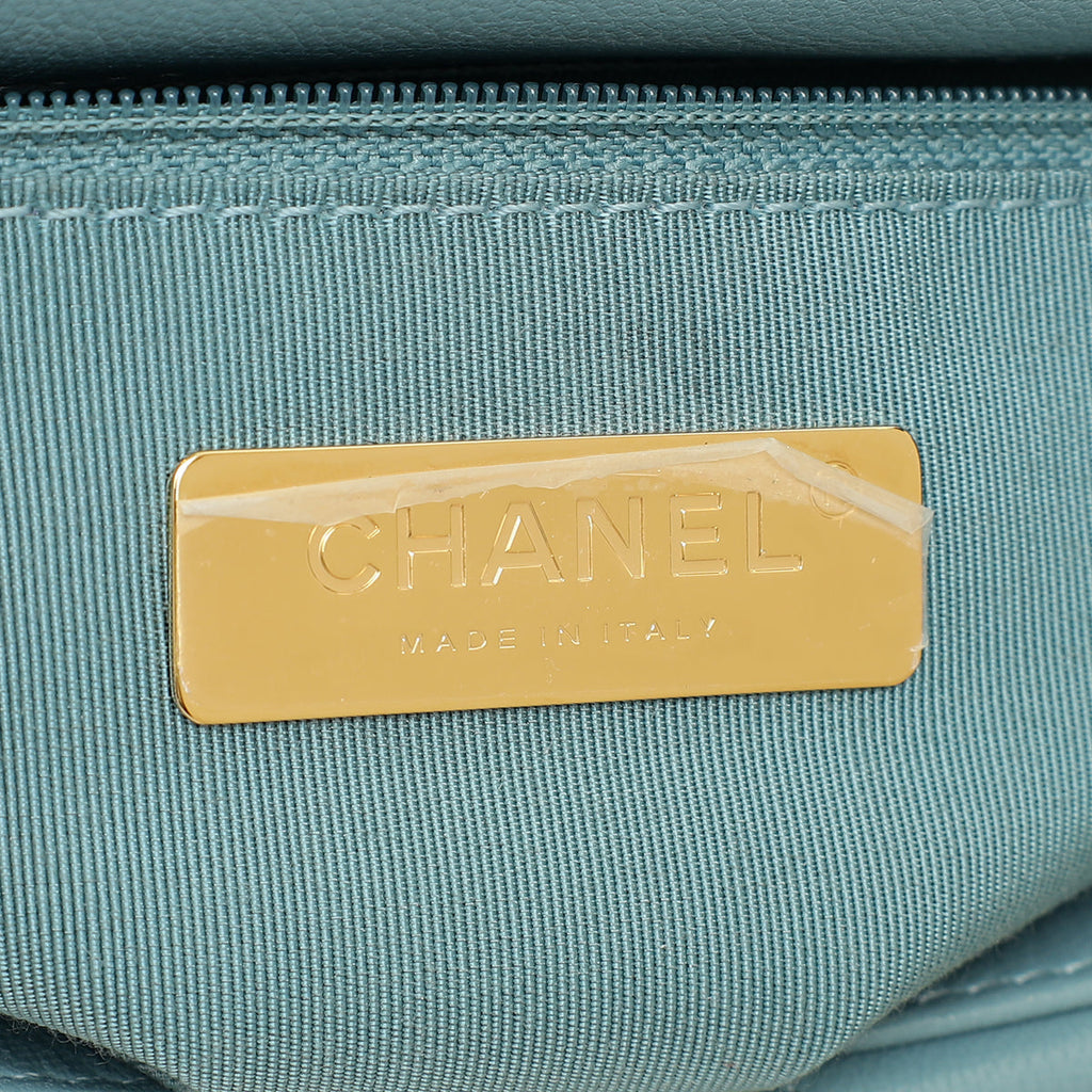 Chanel Light Blue 19 Small Flap Bag