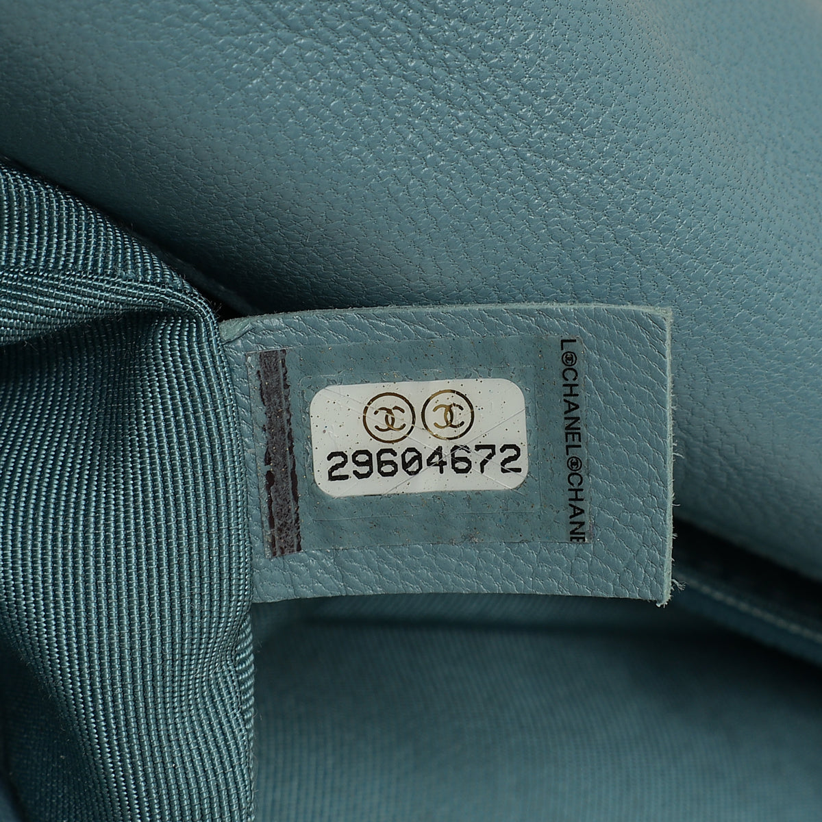 Chanel Light Blue 19 Small Flap Bag