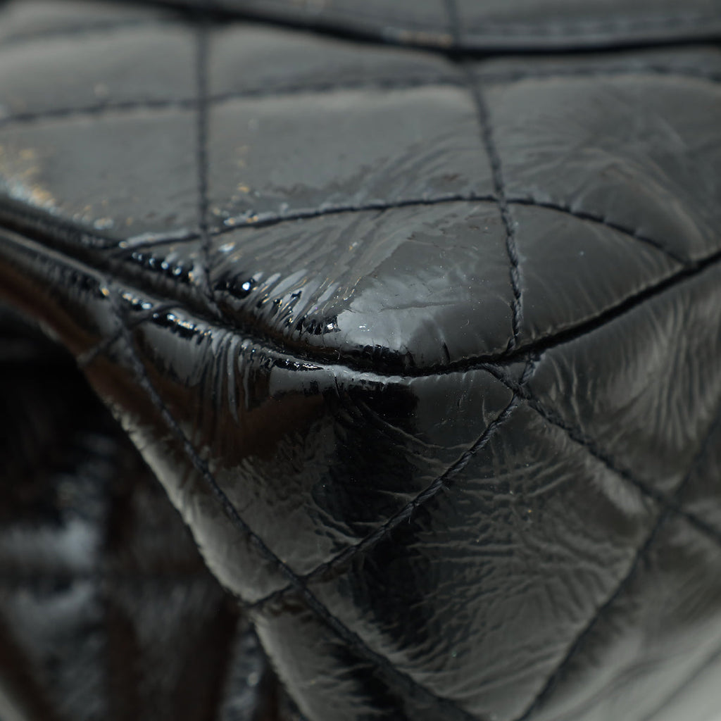 Chanel Black 2.55 Reissue Double Flap 227 Bag