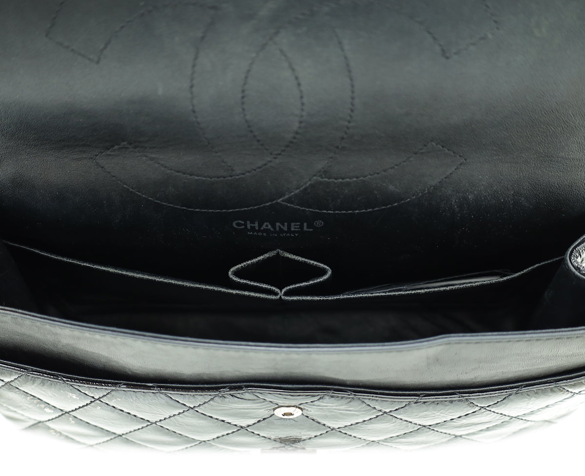 Chanel Black 2.55 Reissue Double Flap 227 Bag