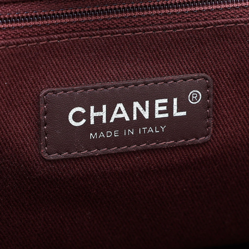 Chanel Beige Multicolor Deauville Shopping Tote Bag