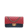 Chanel Tricolor Classic Double Flap Bag