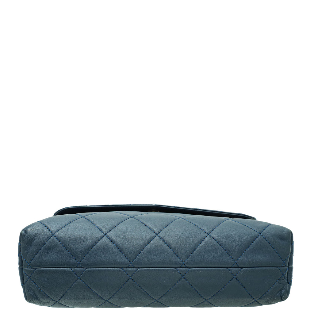 Chanel Navy Blue CC Flap Bag