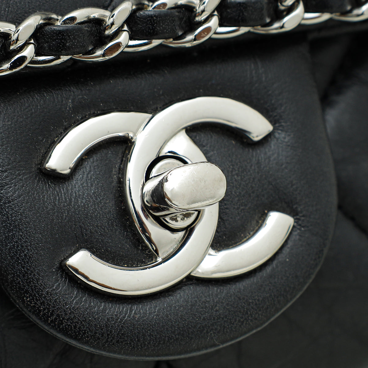 Chanel Black Chain Around Flap Bag