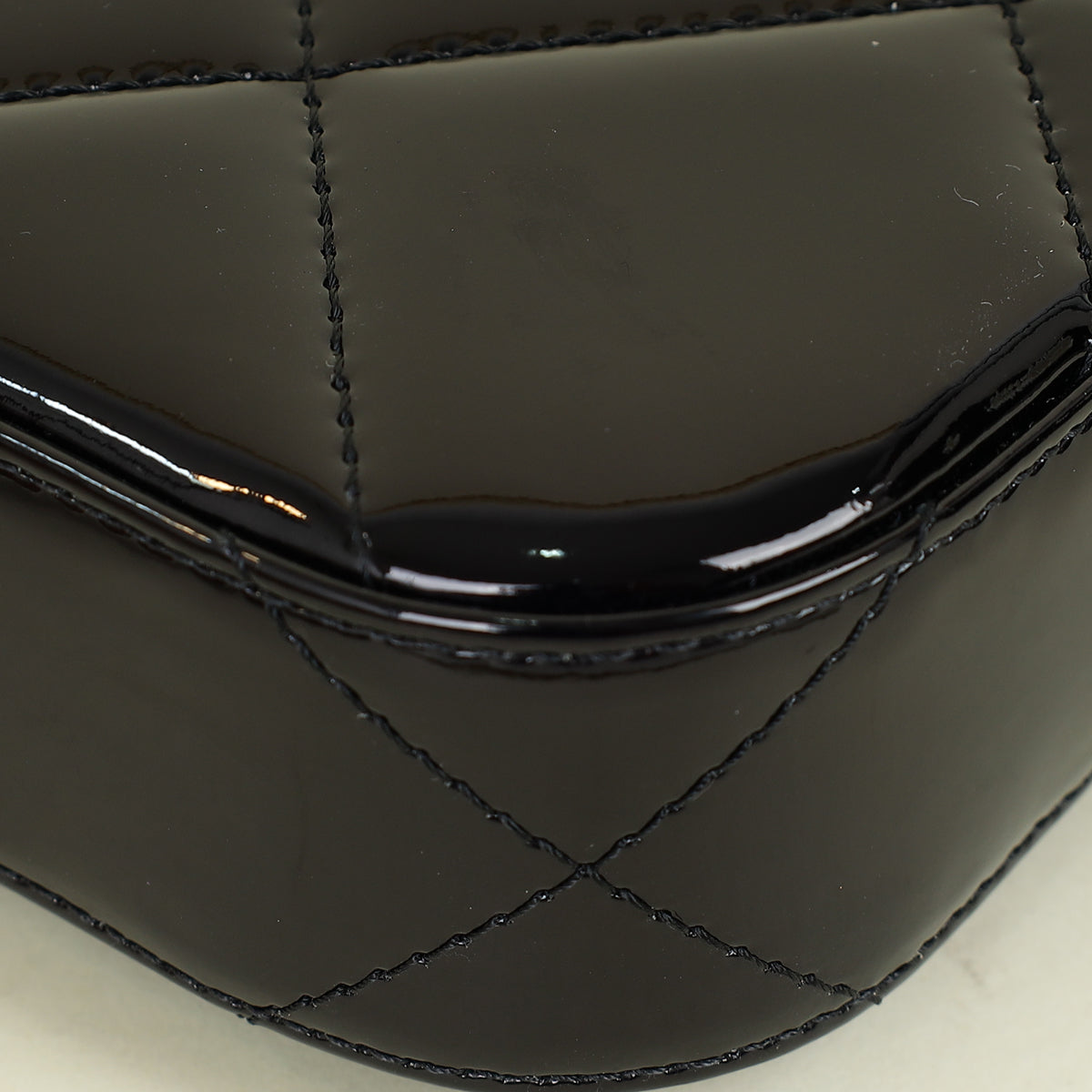 Chanel Black CC Large Flap Bag with Top Handle Bag