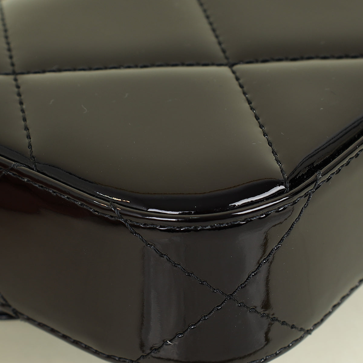 Chanel Black CC Large Flap Bag with Top Handle Bag