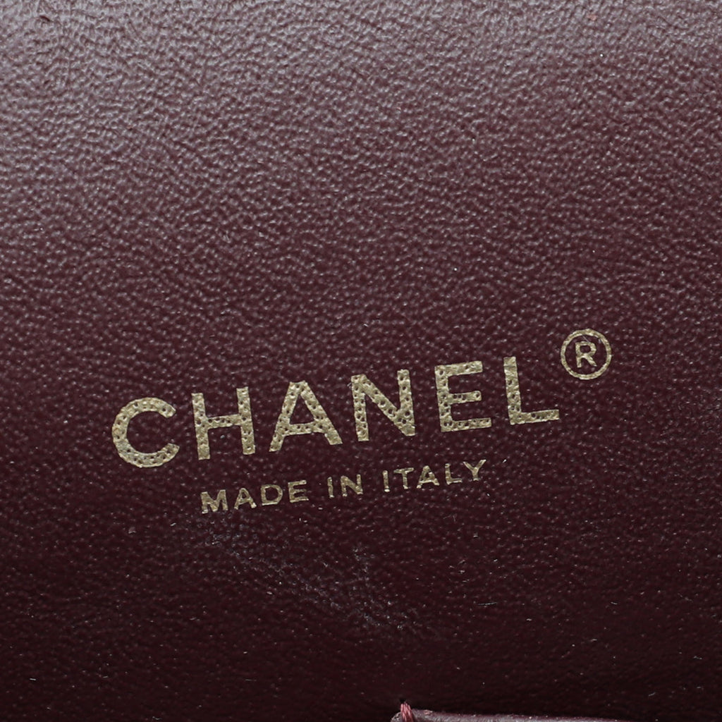 Chanel Black CC Classic Double Flap Maxi Bag