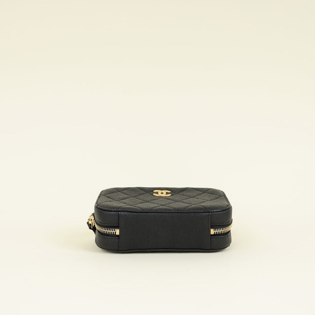Chanel Black CC Chic Trip Waist Bag