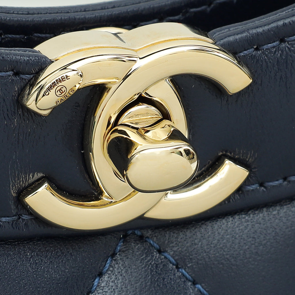 Chanel Blue 31 Mini Shopping Bag
