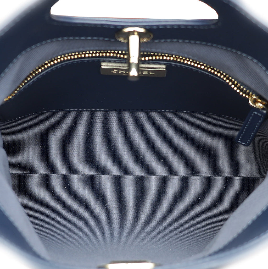 Chanel Blue 31 Mini Shopping Bag