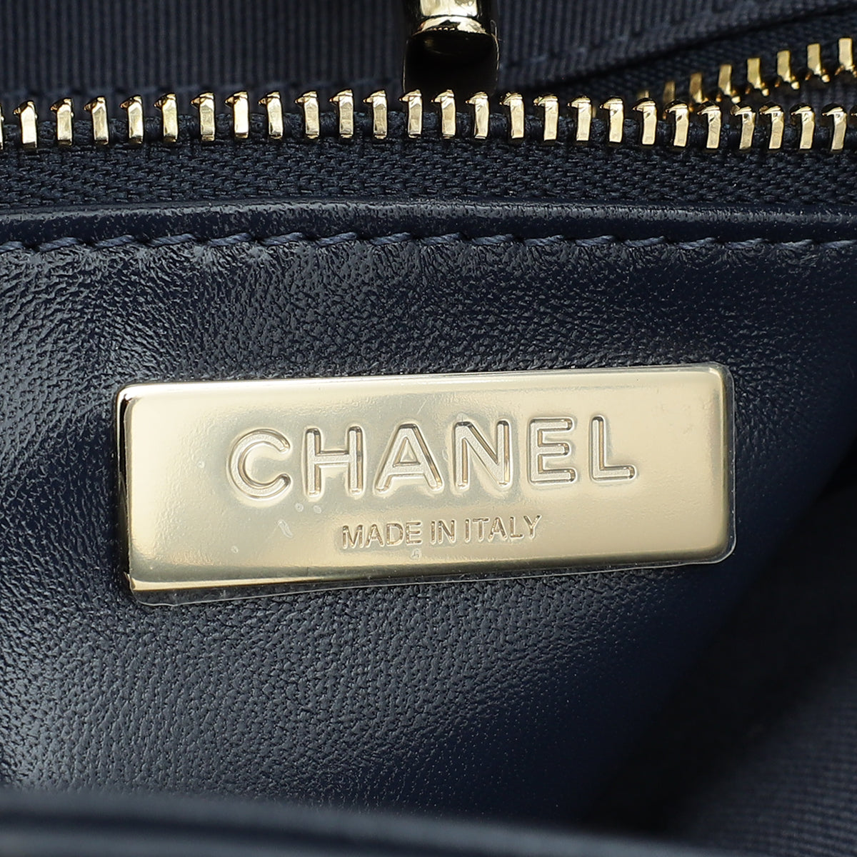 Chanel Blue 31 Mini Shopping Bag